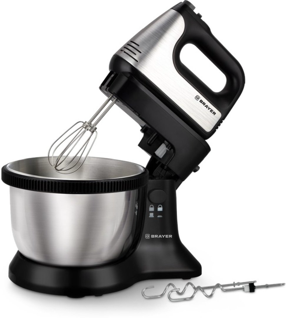 Миксер Brayer BR1304 серебристый