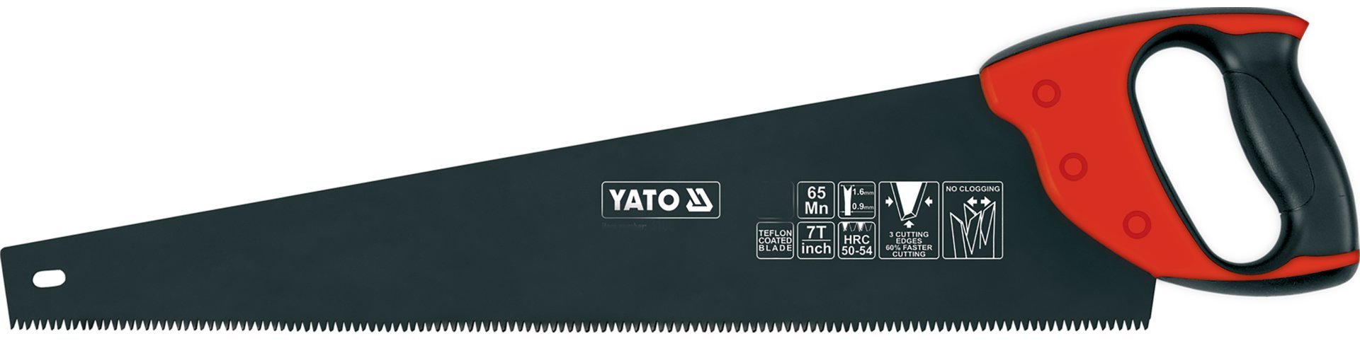YATO ножовка по дереву YT-3108 500 мм