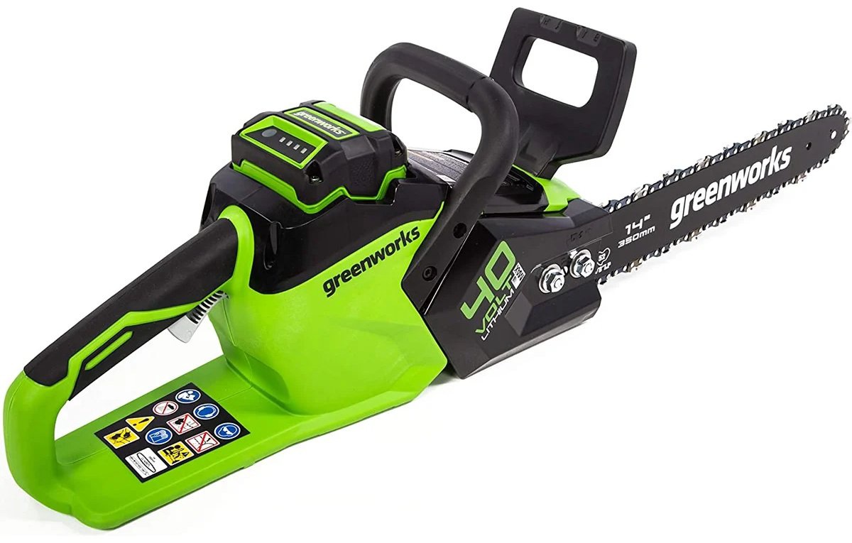 Аккумуляторная цепная пила Greenworks GD40CS15K2 (2005707UA) купить,NaN