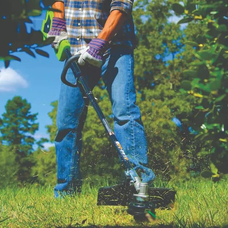 Триммер аккумуляторный Greenworks GD40BCK4 1301507UB, леска - ForteMarket Триммер аккумуляторный Greenworks GD40BCK4 1301507UB, леска купить,0