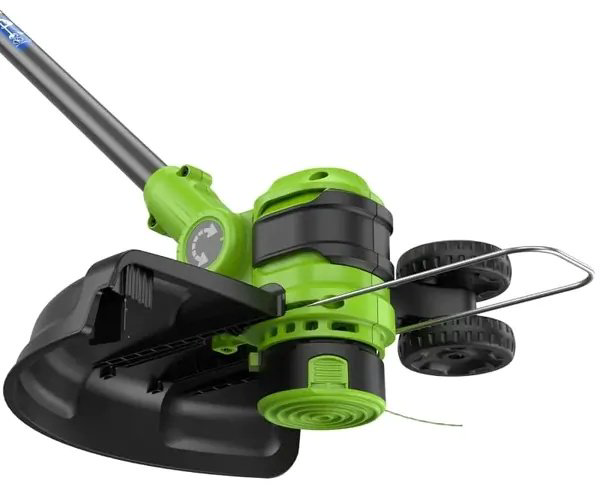 Триммер аккумуляторный Greenworks GD24LT331, леска и нож купить,NaN