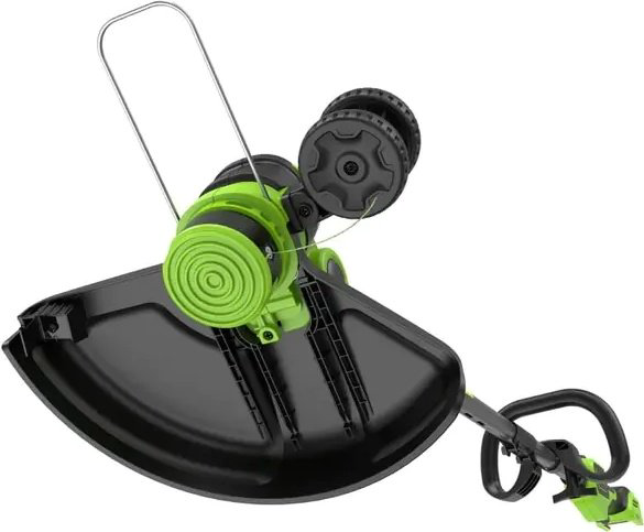 Триммер аккумуляторный Greenworks GD24LT331, леска и нож купить,NaN