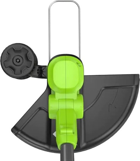 Триммер аккумуляторный Greenworks GD24LT331, леска и нож купить,NaN