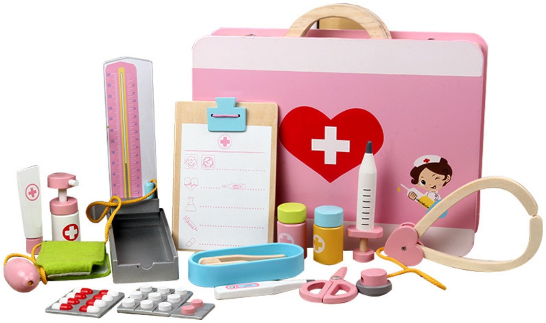 Wooden Toys Набор доктора SK42 - ForteMarket Wooden Toys Набор доктора SK42 купить,0