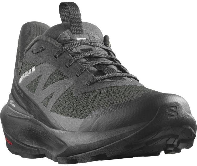 Треккинговые кроссовки мужские Salomon Elixir Activ Gtx L47456100 черный 8 42  купить,NaN