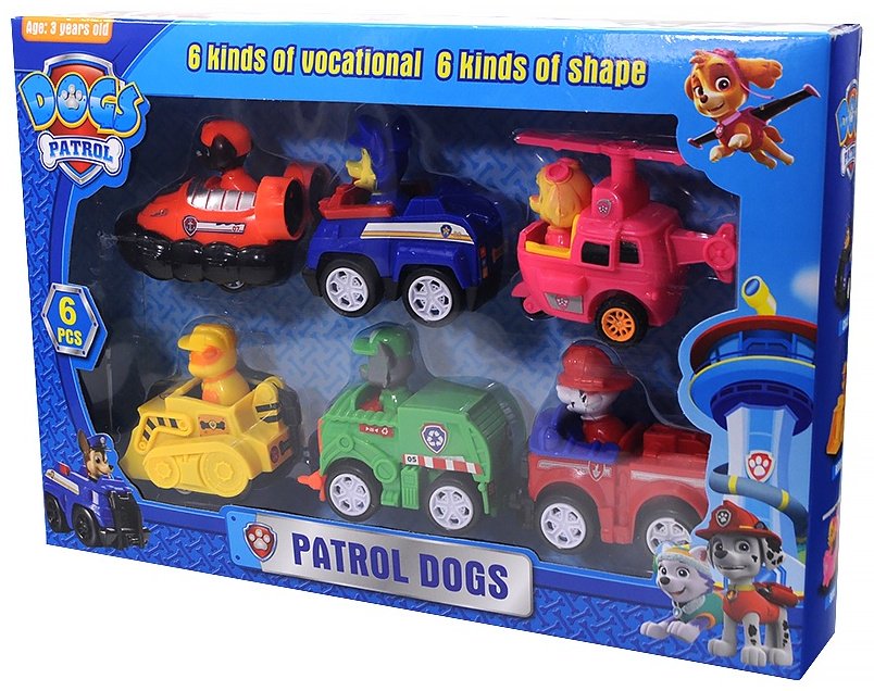 Легковая PAW Patrol Щенячий патруль мультиколор