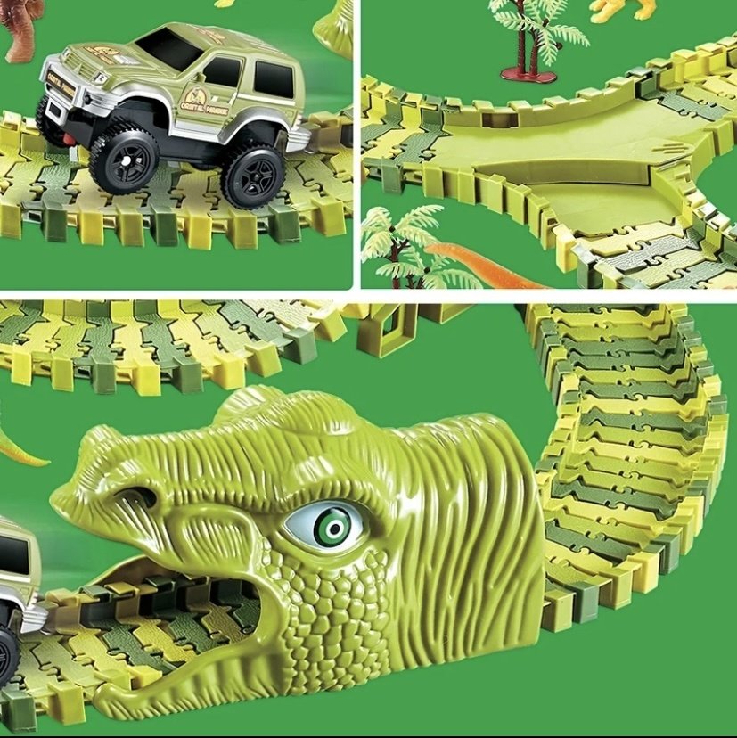 Baby Planet Orbital Paradise Dinosaur Track Toys, пластик, зеленый - ForteMarket Baby Planet Orbital Paradise Dinosaur Track Toys, пластик, зеленый купить,0