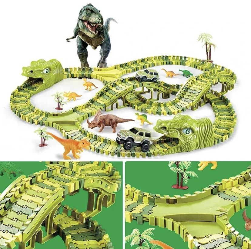 Baby Planet Orbital Paradise Dinosaur Track Toys, пластик, зеленый - ForteMarket Baby Planet Orbital Paradise Dinosaur Track Toys, пластик, зеленый купить,0