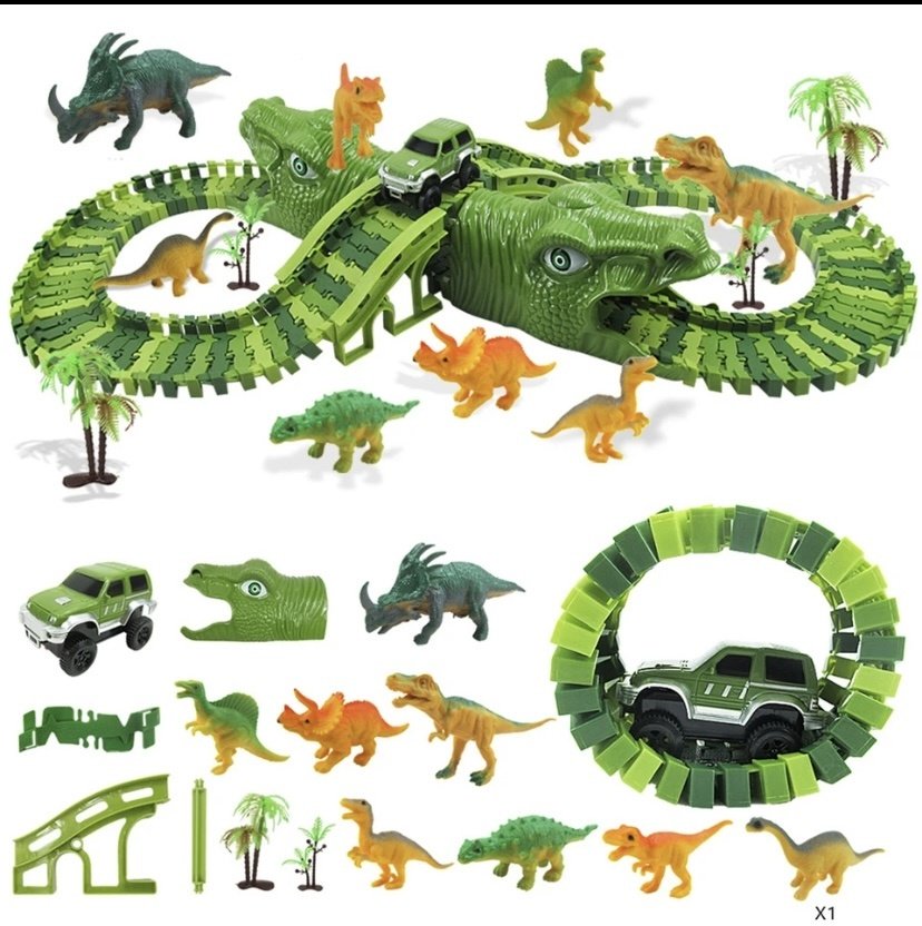 Baby Planet Orbital Paradise Dinosaur Track Toys, пластик, зеленый - ForteMarket Baby Planet Orbital Paradise Dinosaur Track Toys, пластик, зеленый купить,0