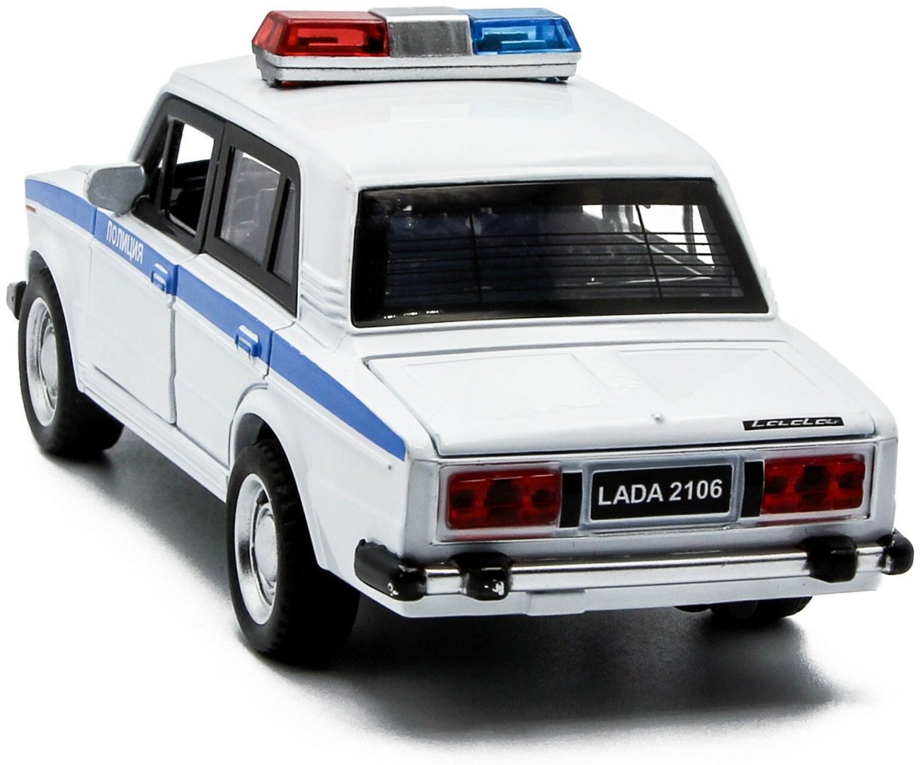 Wanbao Die-Cast Model ВАЗ 2106 ДПС 611b, металл, белый - ForteMarket Wanbao Die-Cast Model ВАЗ 2106 ДПС 611b, металл, белый купить,0