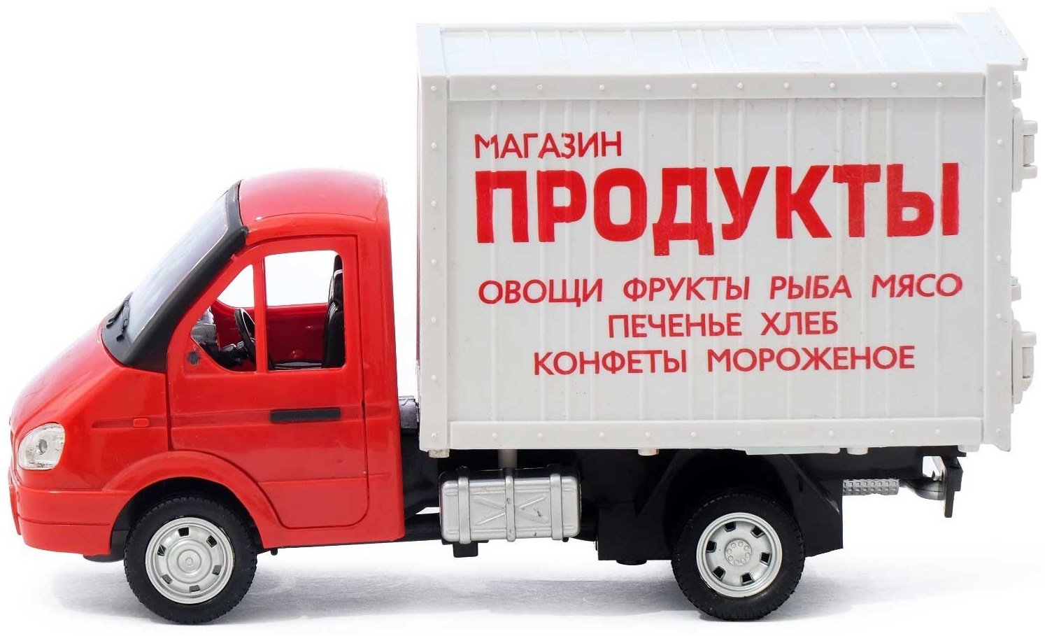 Play Smart ГАЗель Грузовой фургон: Продукты, пластик, белый купить,0