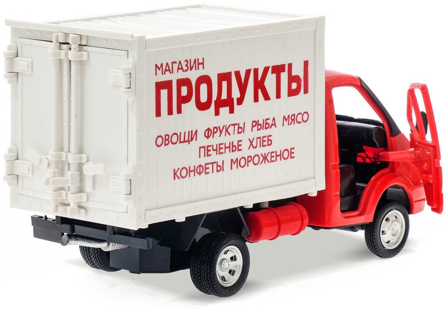 Play Smart ГАЗель Грузовой фургон: Продукты, пластик, белый купить,0