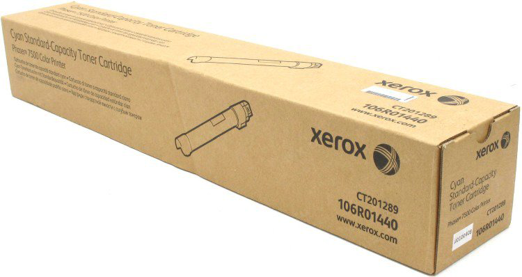 Тонер-картридж Xerox 106R01440 голубой
