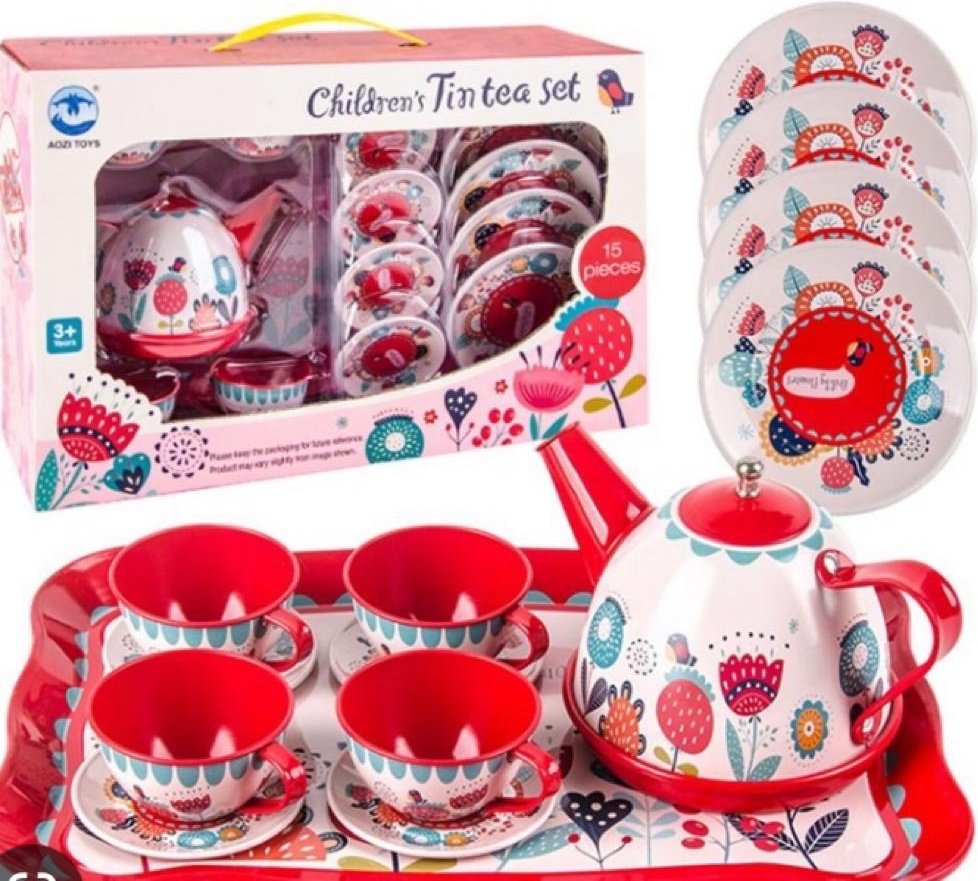 Чайный сервиз Aozi Toys 998А, мультиколор