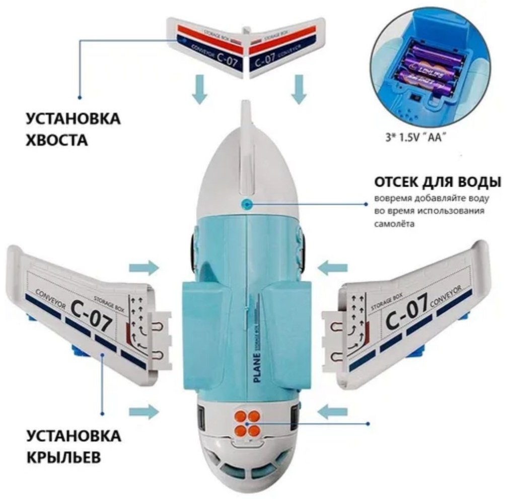 Самолет самолет мультиколор - ForteMarket Самолет самолет мультиколор купить,0