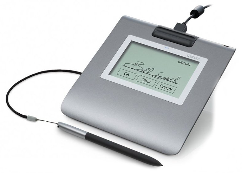 Графический планшет Wacom LCD Signature Tablet STU-430 серебристый купить,NaN