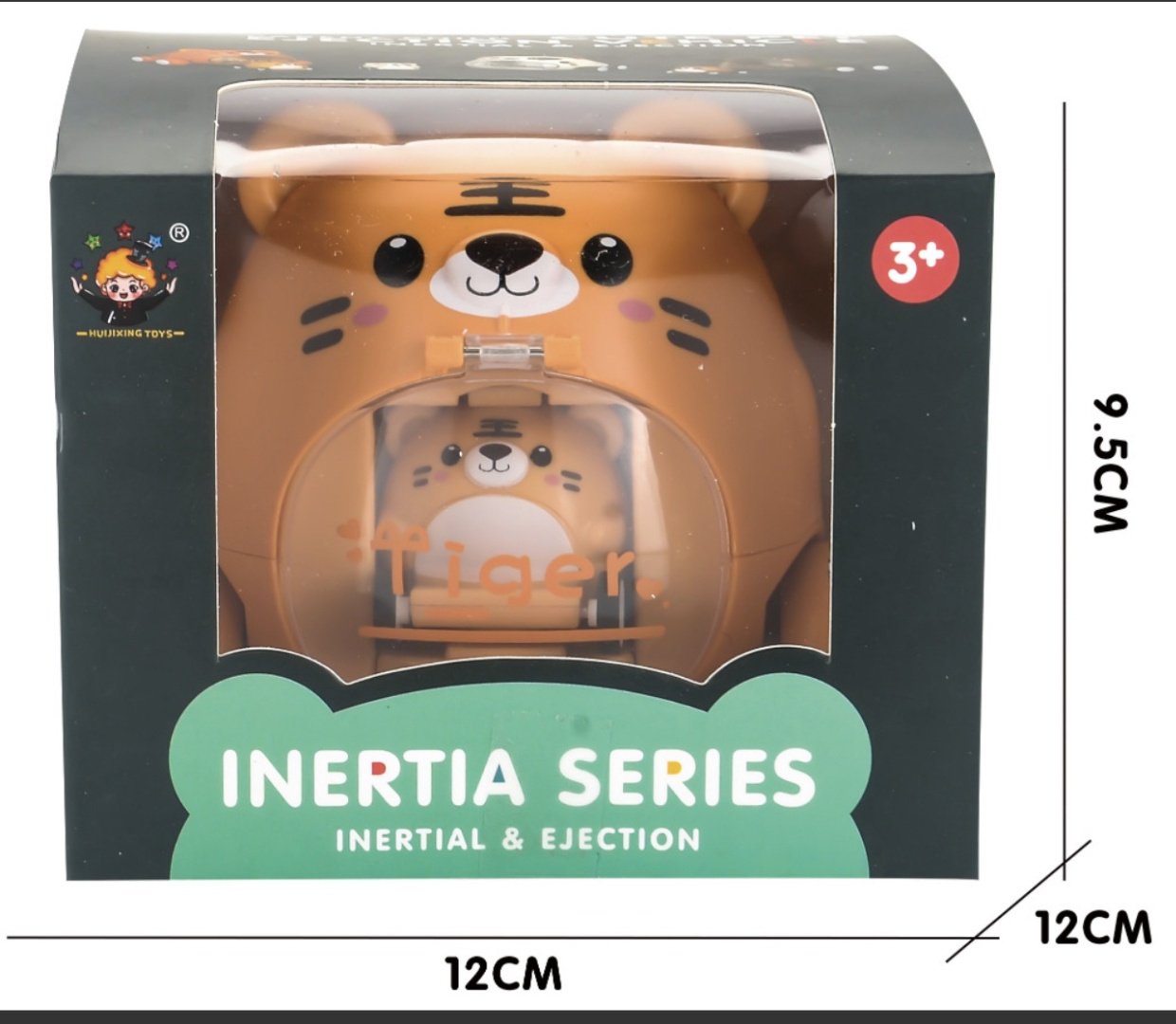 Машинка Huijixing Toys Тигр 815692, пластик, оранжевый - ForteMarket Машинка Huijixing Toys Тигр 815692, пластик, оранжевый купить,0
