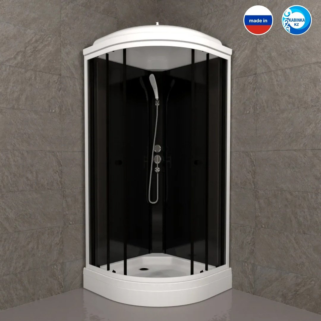 Душевая кабина KABINKA.KZ LUX "Нова 88*88 А" (217.5х88 см), низкий поддон