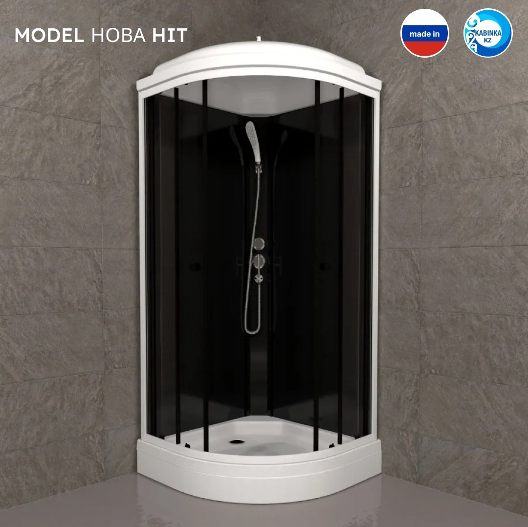Душевая кабина KABINKA.KZ LUX "Нова 88*88 А" (217.5х88 см), низкий поддон