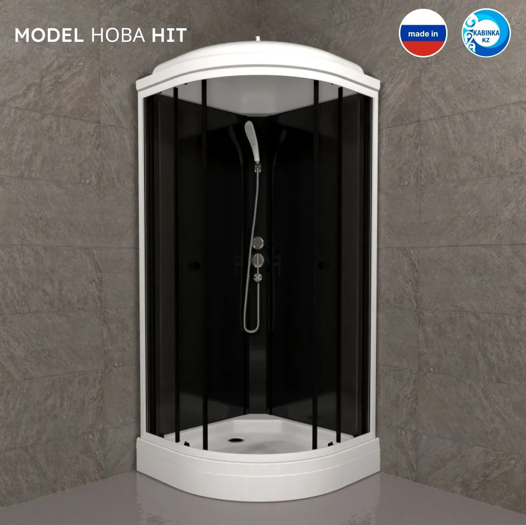 Душевая кабина KABINKA.KZ LUX "Нова 88*88 А" (217.5х88 см), низкий поддон купить,NaN