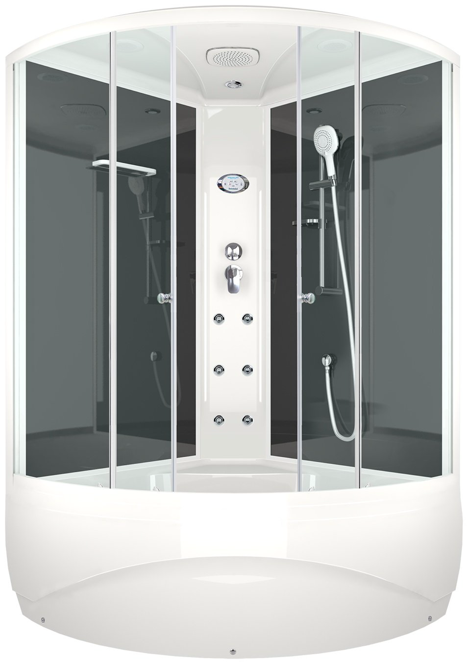 Душевая кабина KABINKA.KZ Vitality Slim high 120 (218х120 см), высокий поддон купить,NaN