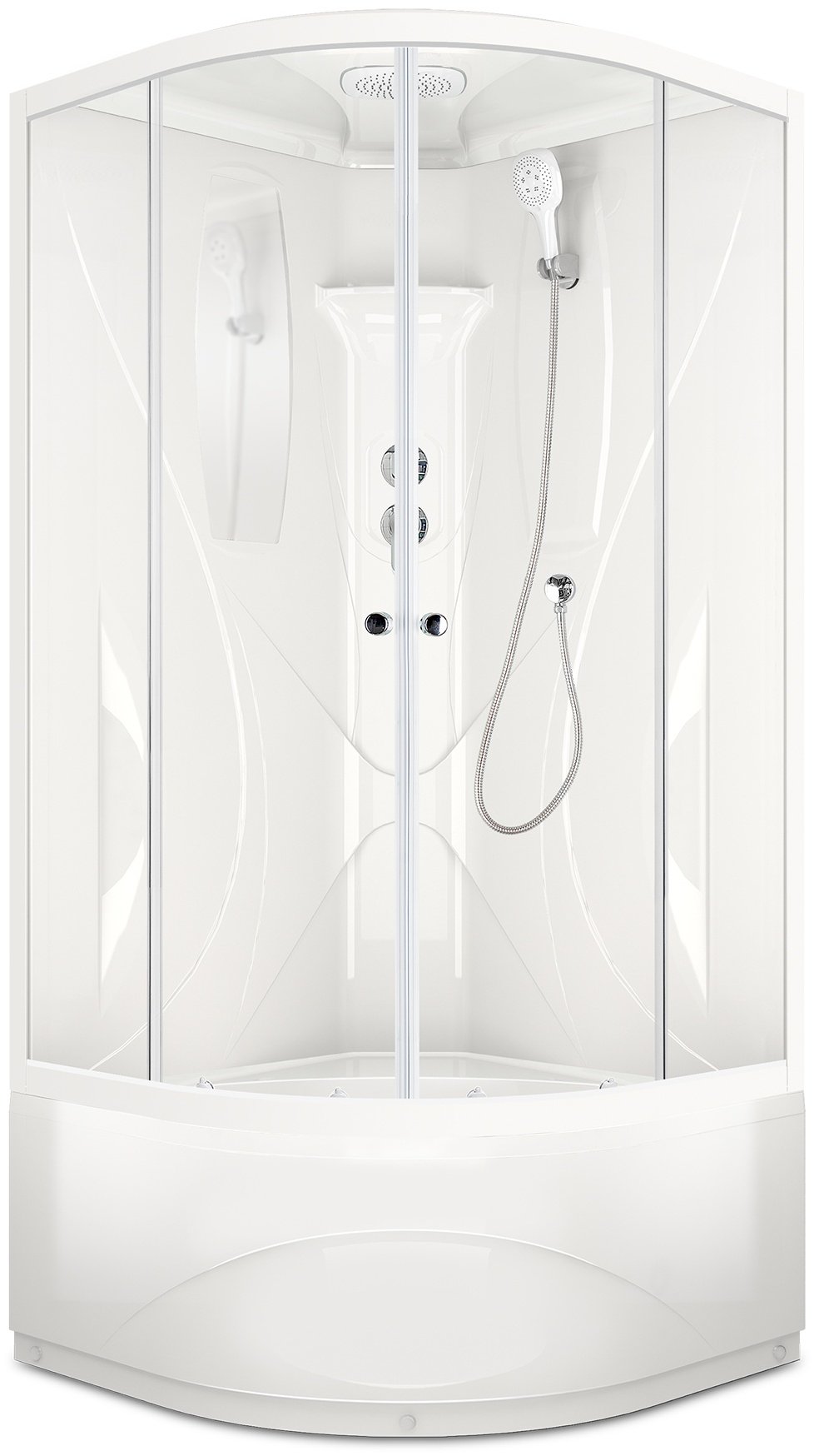 Душевая кабина KABINKA.KZ Elegance High v1.2 (218х90 см), высокий поддон - ForteMarket Душевая кабина KABINKA.KZ Elegance High v1.2 (218х90 см), высокий поддон купить,0