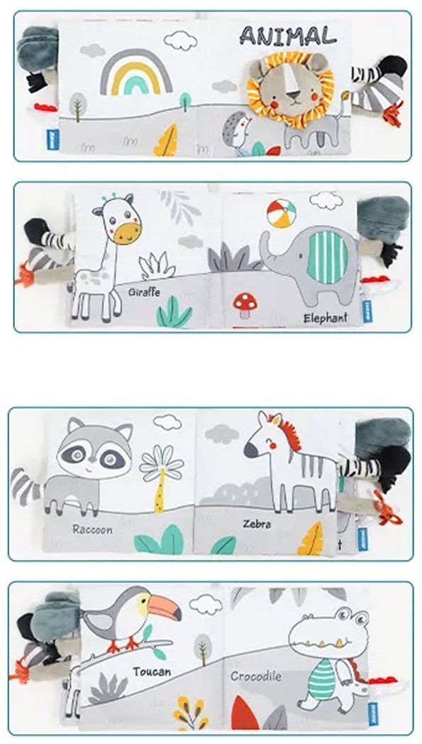 Книжка-игрушка Kinda Book Львенок - ForteMarket Книжка-игрушка Kinda Book Львенок купить,0