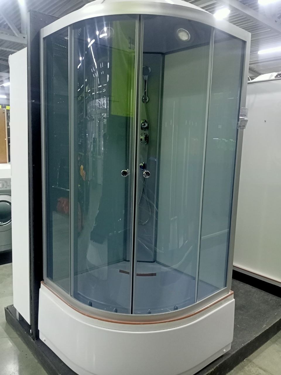 Душевая кабина KABINKA.KZ ODA-8401 Р м/с frosted (90*90) г/п (215х90 см), средний поддон купить,NaN