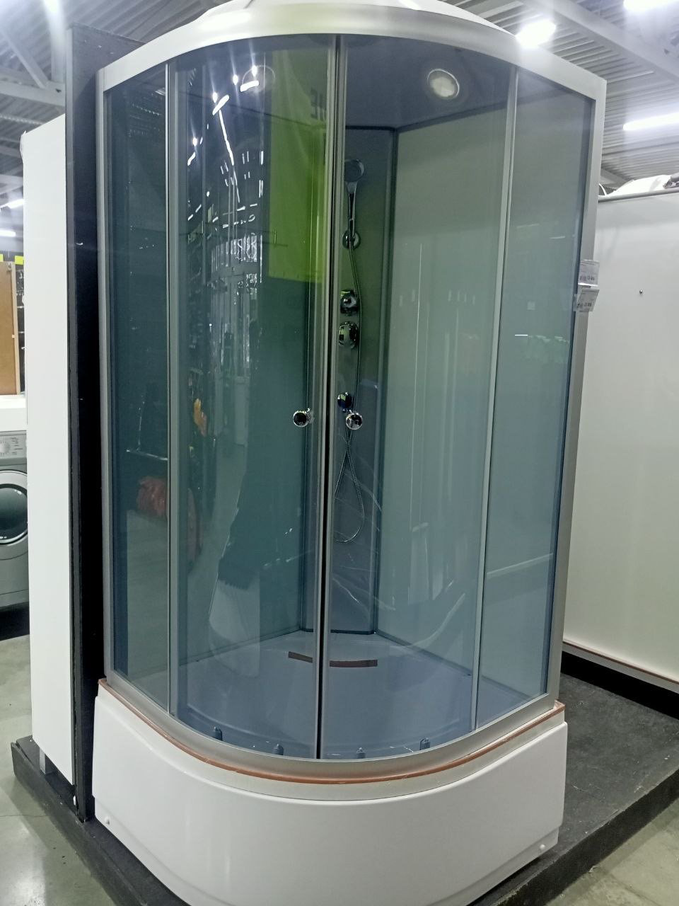 Душевая кабина KABINKA.KZ ODA-8401 Р м/с frosted (90*90) г/п (215х90 см), средний поддон купить,NaN