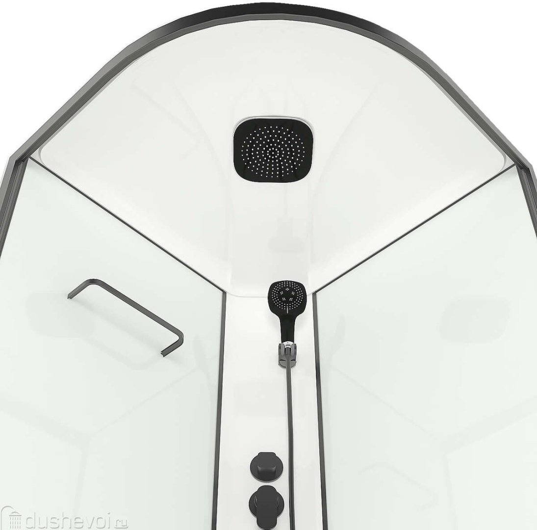 Душевая кабина KABINKA.KZ DS01DS99HWCl00.Gt-Black (218х90 см), высокий поддон - ForteMarket Душевая кабина KABINKA.KZ DS01DS99HWCl00.Gt-Black (218х90 см), высокий поддон купить,0