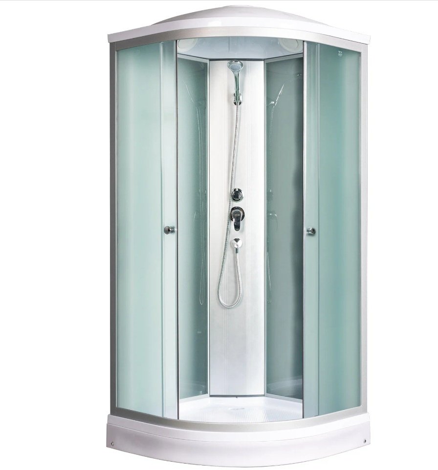 Душевая кабина KABINKA.KZ NARA LIGHT XL 90/24 MT (220 см х 90 см), низкий поддон