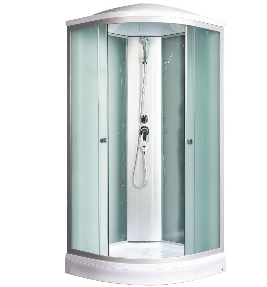 Душевая кабина KABINKA.KZ NARA LIGHT XL 90/24 MT (220 см х 90 см), низкий поддон