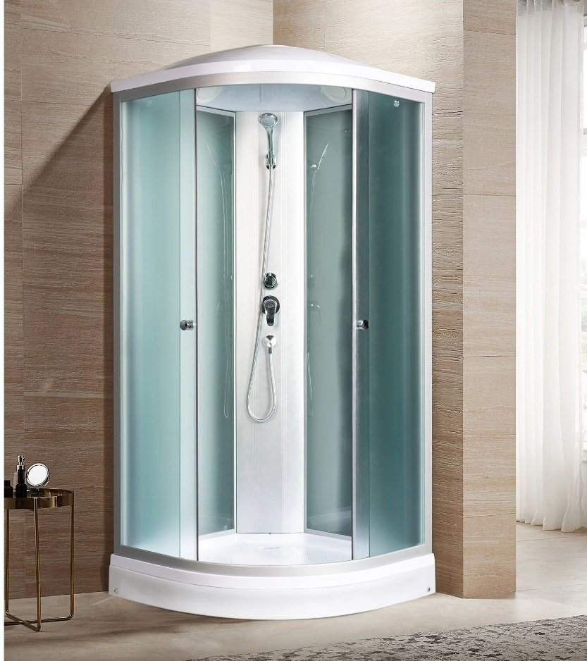 Душевая кабина KABINKA.KZ NARA LIGHT XL 90/24 MT (220 см х 90 см), низкий поддон