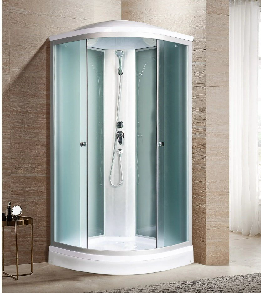 Душевая кабина KABINKA.KZ NARA LIGHT XL 90/24 MT (220 см х 90 см), низкий поддон купить,NaN