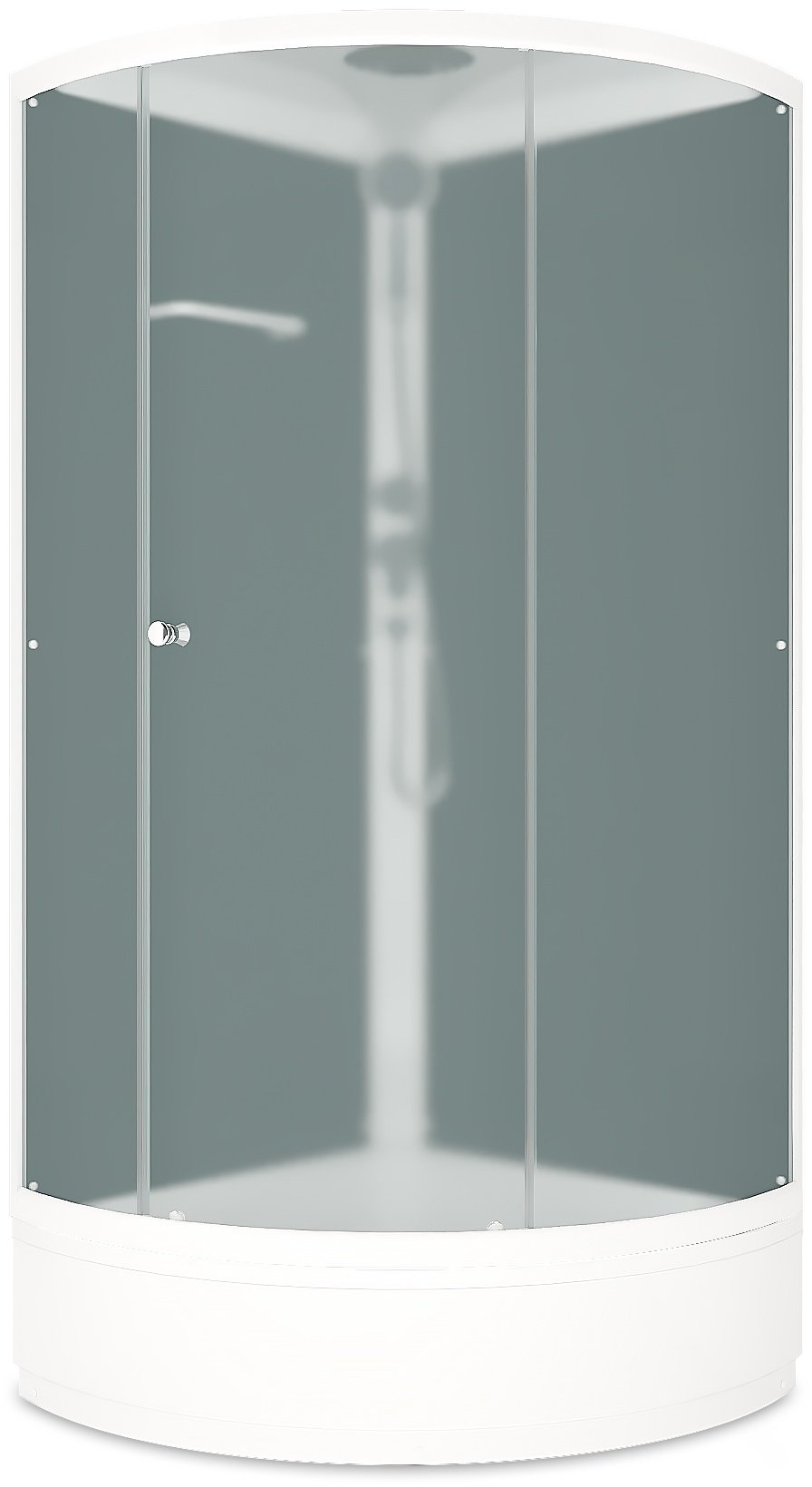 Душевая кабина KABINKA.KZ DS01Sm99MBM00-V1.2 (218х90 см), средний поддон