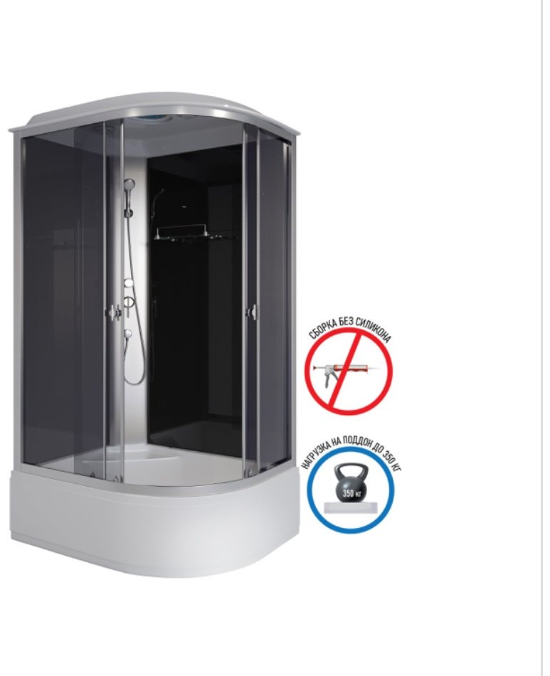 Душевая кабина KABINKA.KZ E110/80/40L/TN (215 см х 110 см), высокий поддон - ForteMarket Душевая кабина KABINKA.KZ E110/80/40L/TN (215 см х 110 см), высокий поддон купить,0