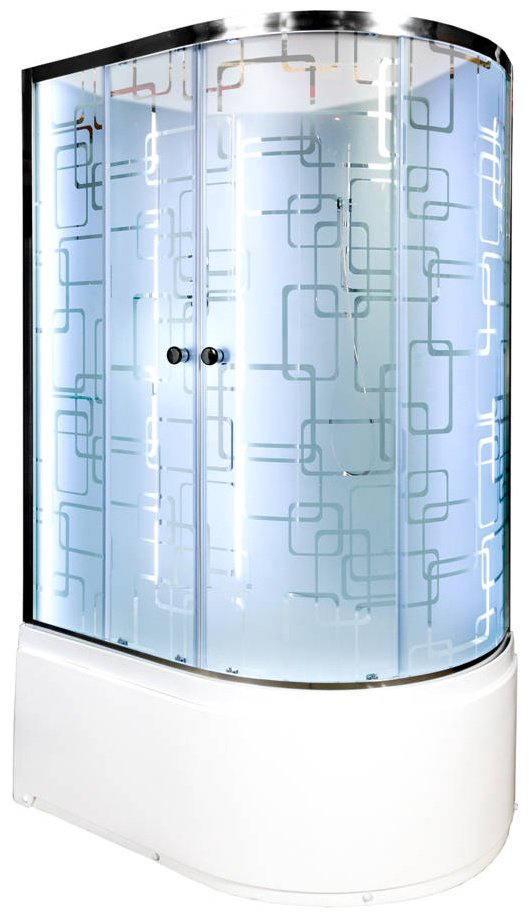 Душевая кабина KABINKA.KZ EM5012LN LED (208х90 см), высокий поддон купить,NaN