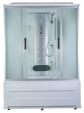 Душевая кабина KABINKA.KZ 3310B matte white (200х85 см), высокий поддон купить,NaN