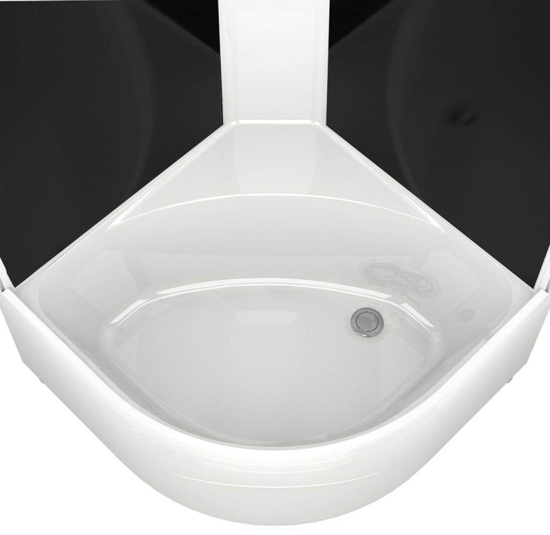 Душевая кабина Domani-Spa Delight Slim 88 high (218х80 см), высокий поддон купить,0