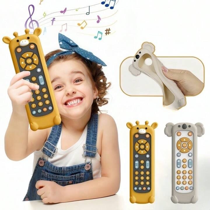 Игрушка-мялка Пульт жираф купить,0