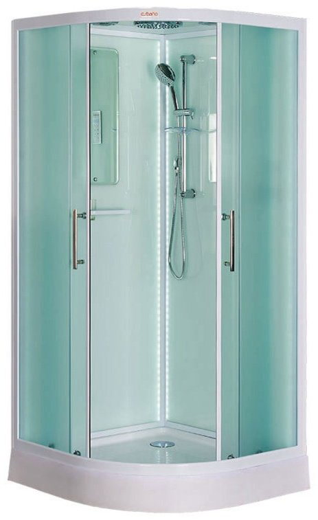 Душевая кабина ESBANO ES-L 90 CR (210 см х 90 см), низкий поддон