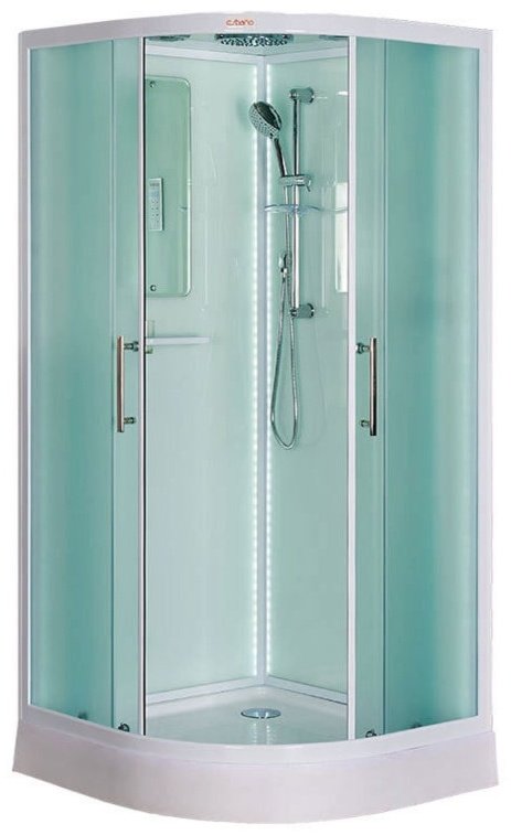 Душевая кабина ESBANO ES-L 90 CR (210 см х 90 см), низкий поддон