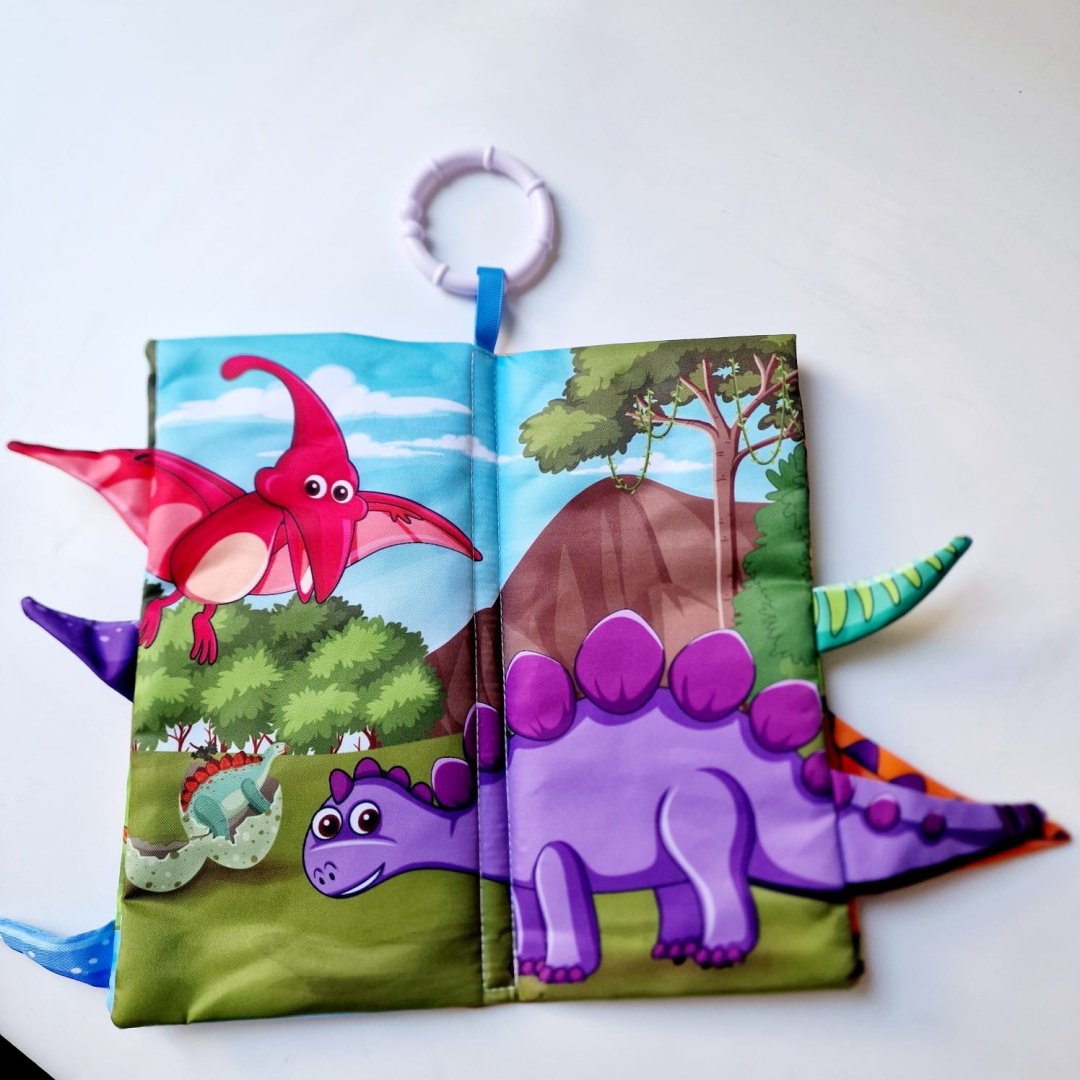 Книжка-игрушка A-Toys Книжка-шуршалка Dinosaur world