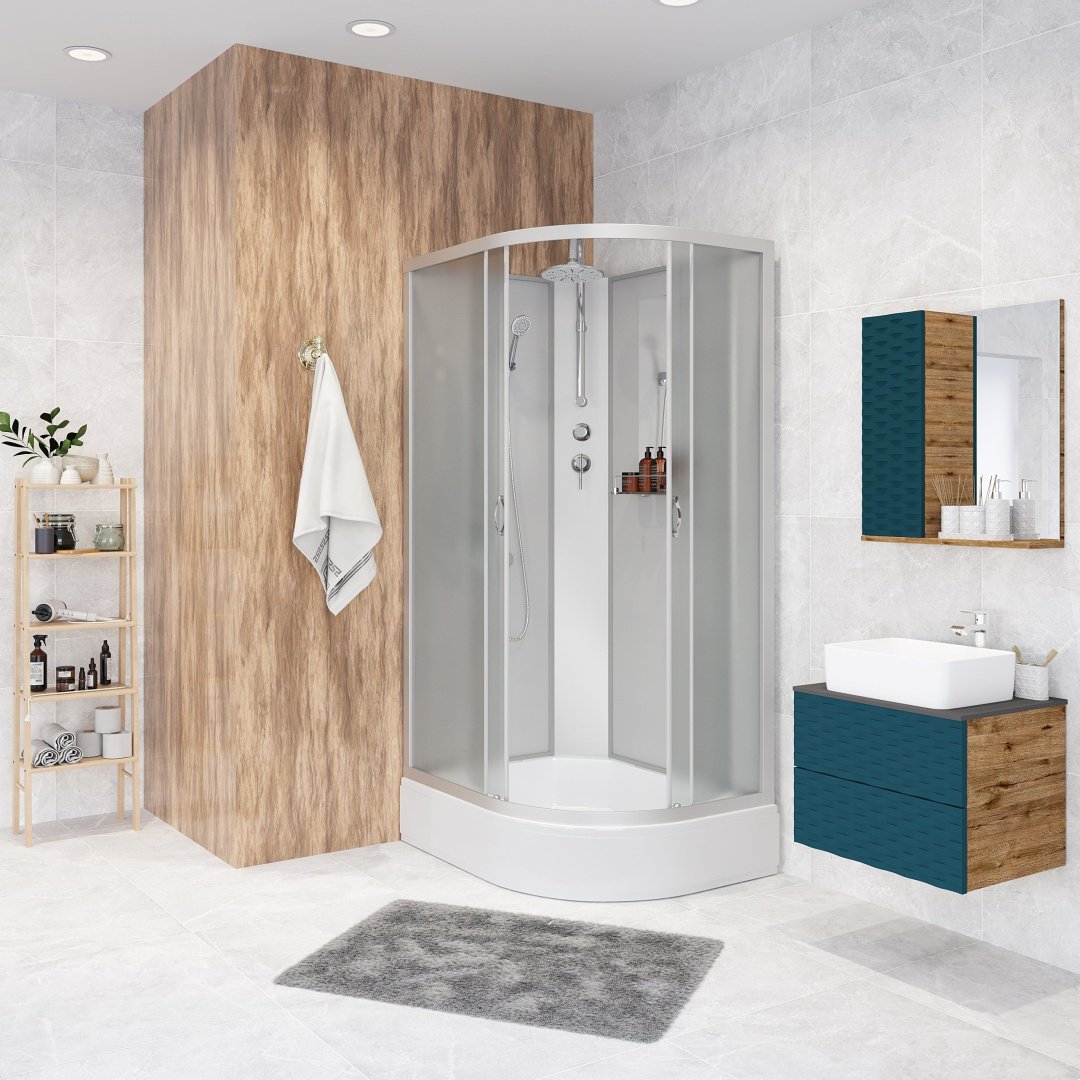 Душевая кабина Niagara NG-33084-14LBKT (215 см х 100 см), средний поддон - ForteMarket Душевая кабина Niagara NG-33084-14LBKT (215 см х 100 см), средний поддон купить,0