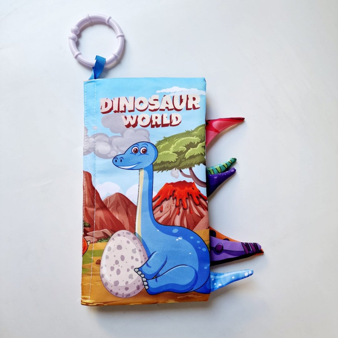 Книжка-игрушка A-Toys Книжка-шуршалка Dinosaur world купить,0