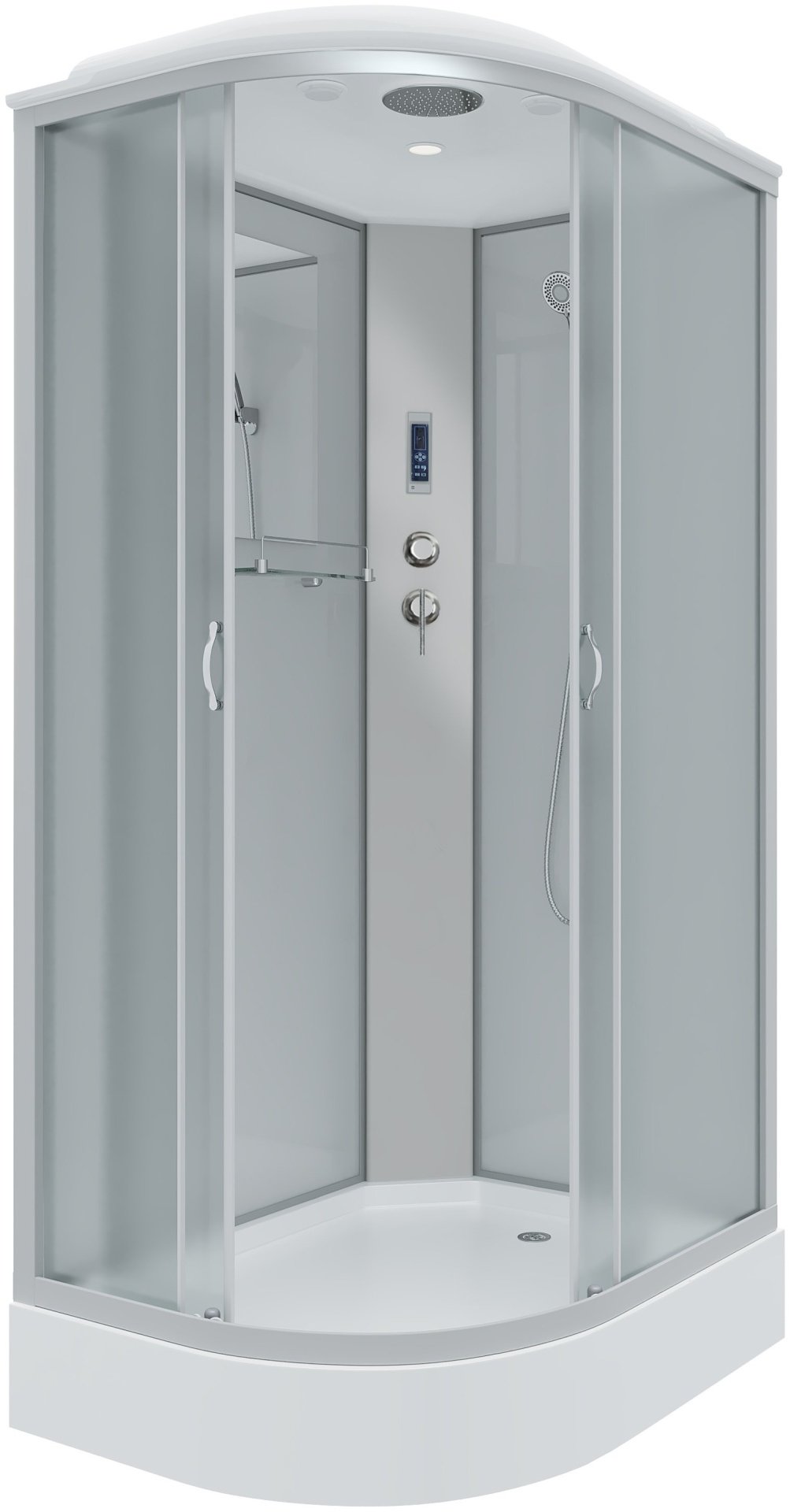 Душевая кабина Niagara NG-3312-14RP (215х120 см), низкий поддон