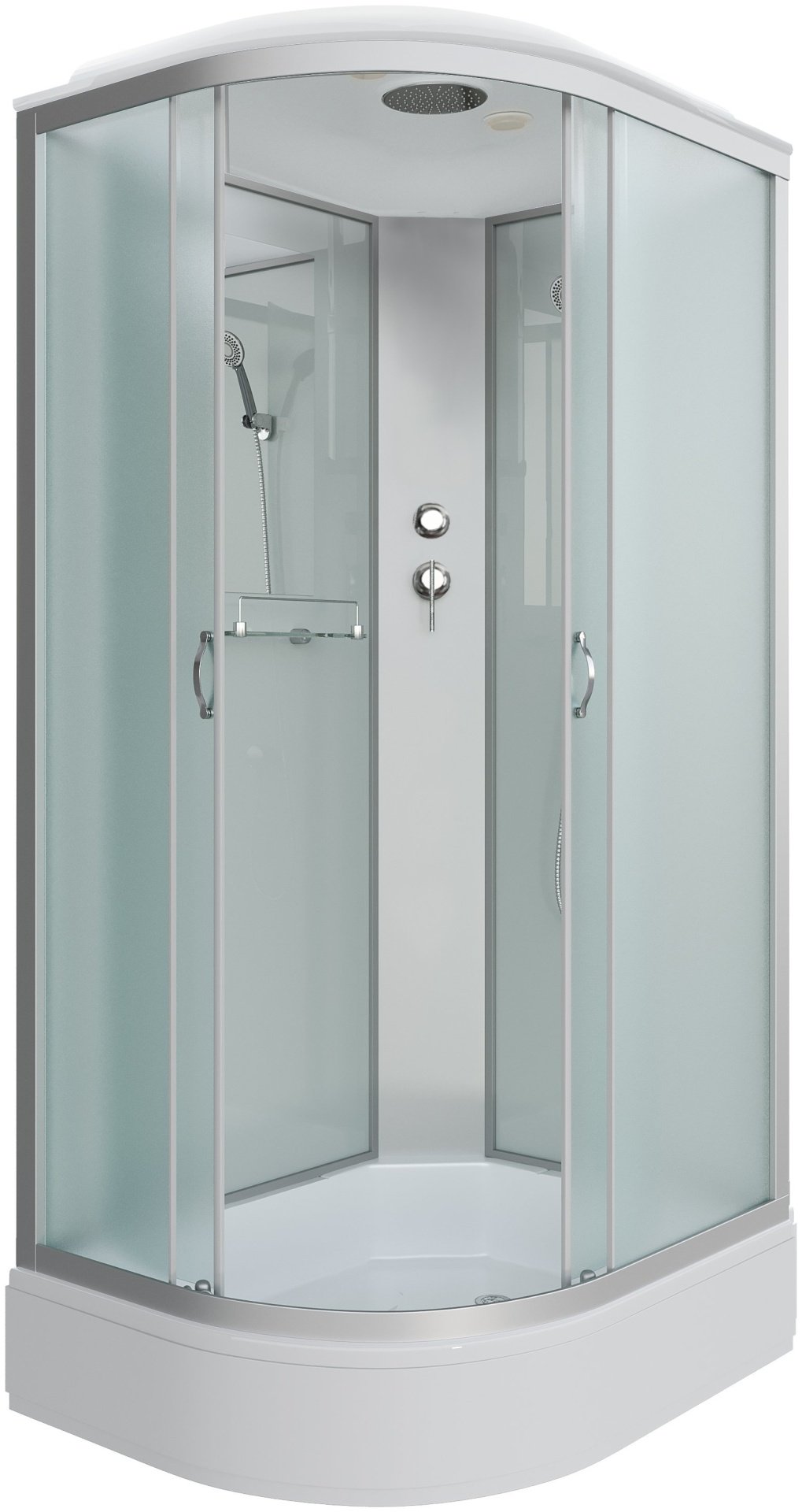Душевая кабина Niagara NG-33084-14R (215 см х 100 см), средний поддон