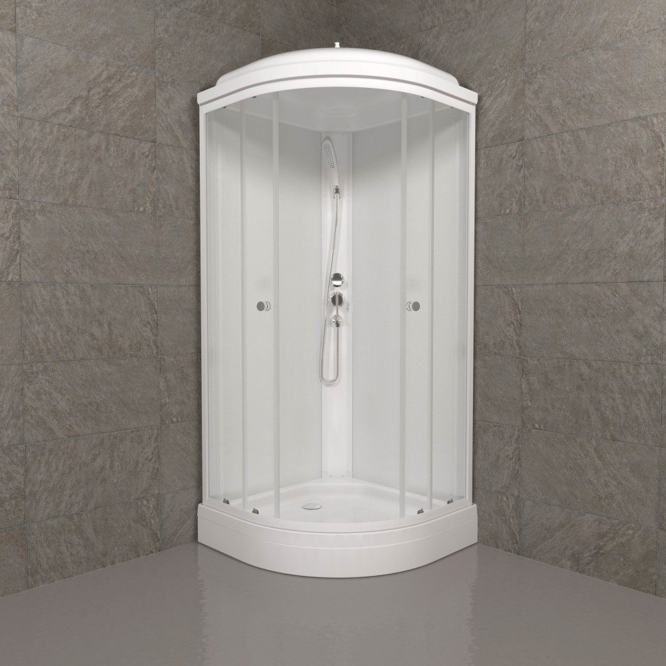 Душевая кабина Triton ДК Экстра 88x88 А (217.5х88 см), низкий поддон