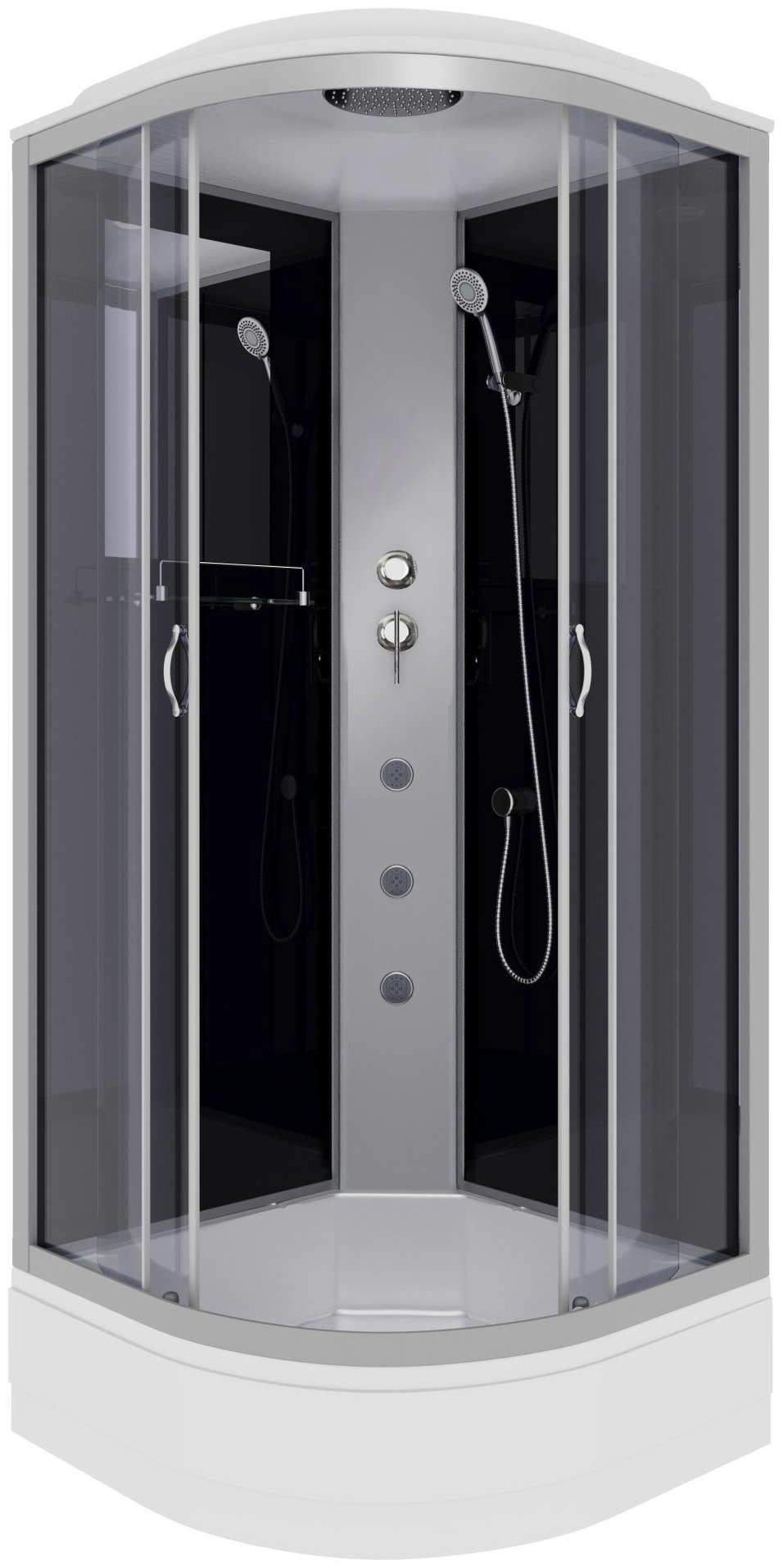 Душевая кабина Niagara NG-3503-14G (215 см х 80 см), средний поддон купить,NaN