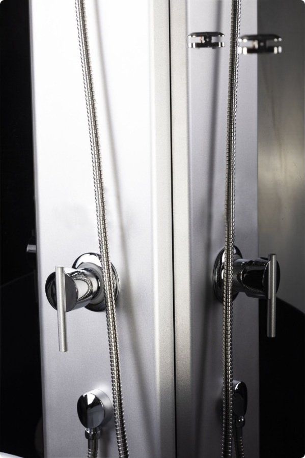 Душевая кабина KABINKA.KZ E100/80/40L/TN/BK (195 см х 100 см), высокий поддон купить,NaN